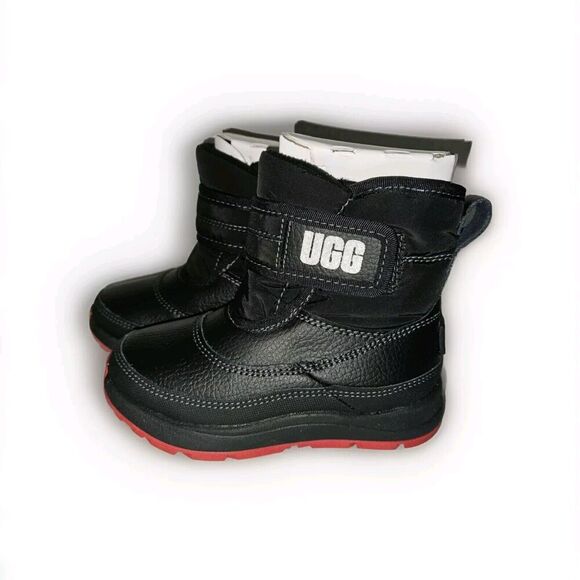 New! UGG Taney Weather Winter Boot Unisex Kids Size US 8 Black $90 - Picture 2 of 12